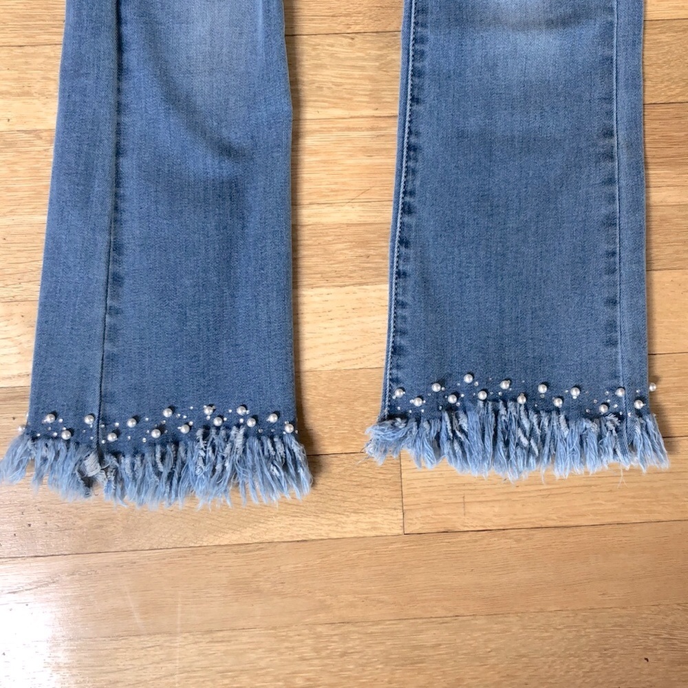 Redial pearl and rhinestone jeans - Picture 4 of 8